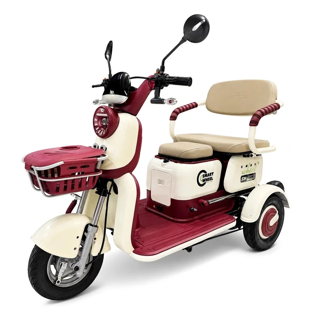 Moto Elétrica SMART WHEEL Triciclo Elétrico Safe - Image 1