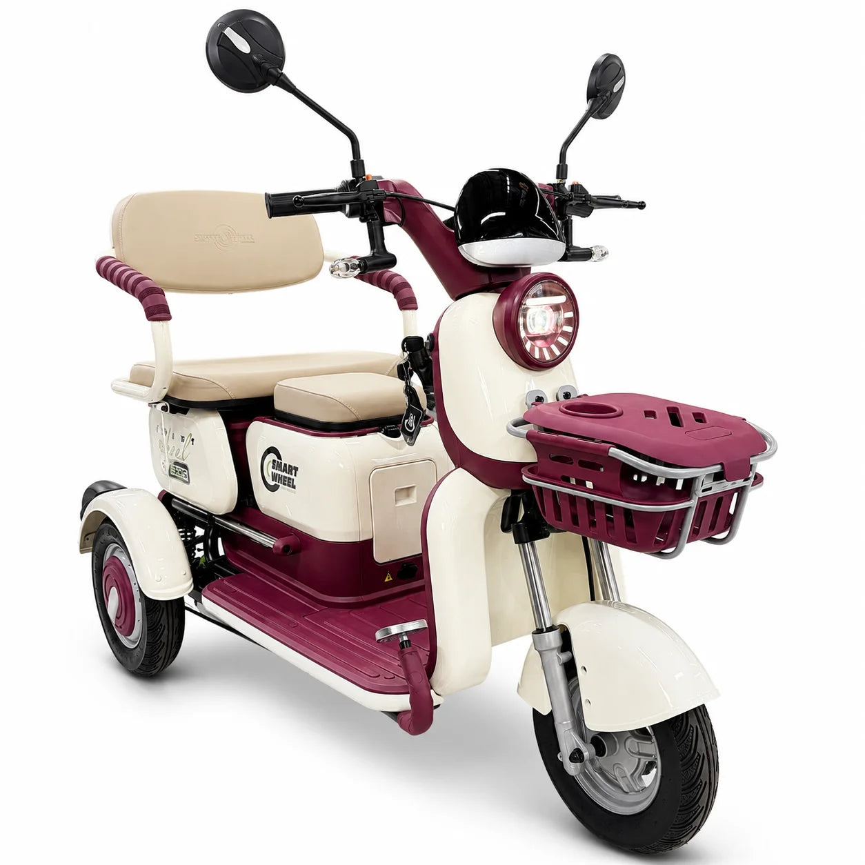 Moto Elétrica SMART WHEEL Triciclo Elétrico Safe - Image 3