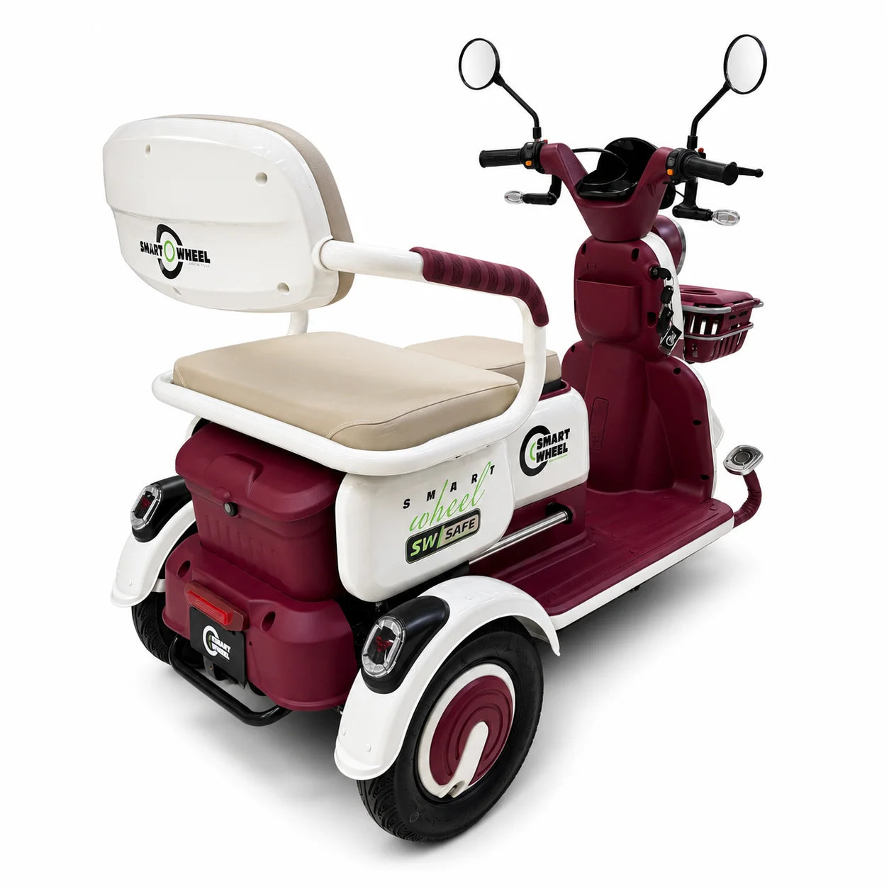 Moto Elétrica SMART WHEEL Triciclo Elétrico Safe - Image 4