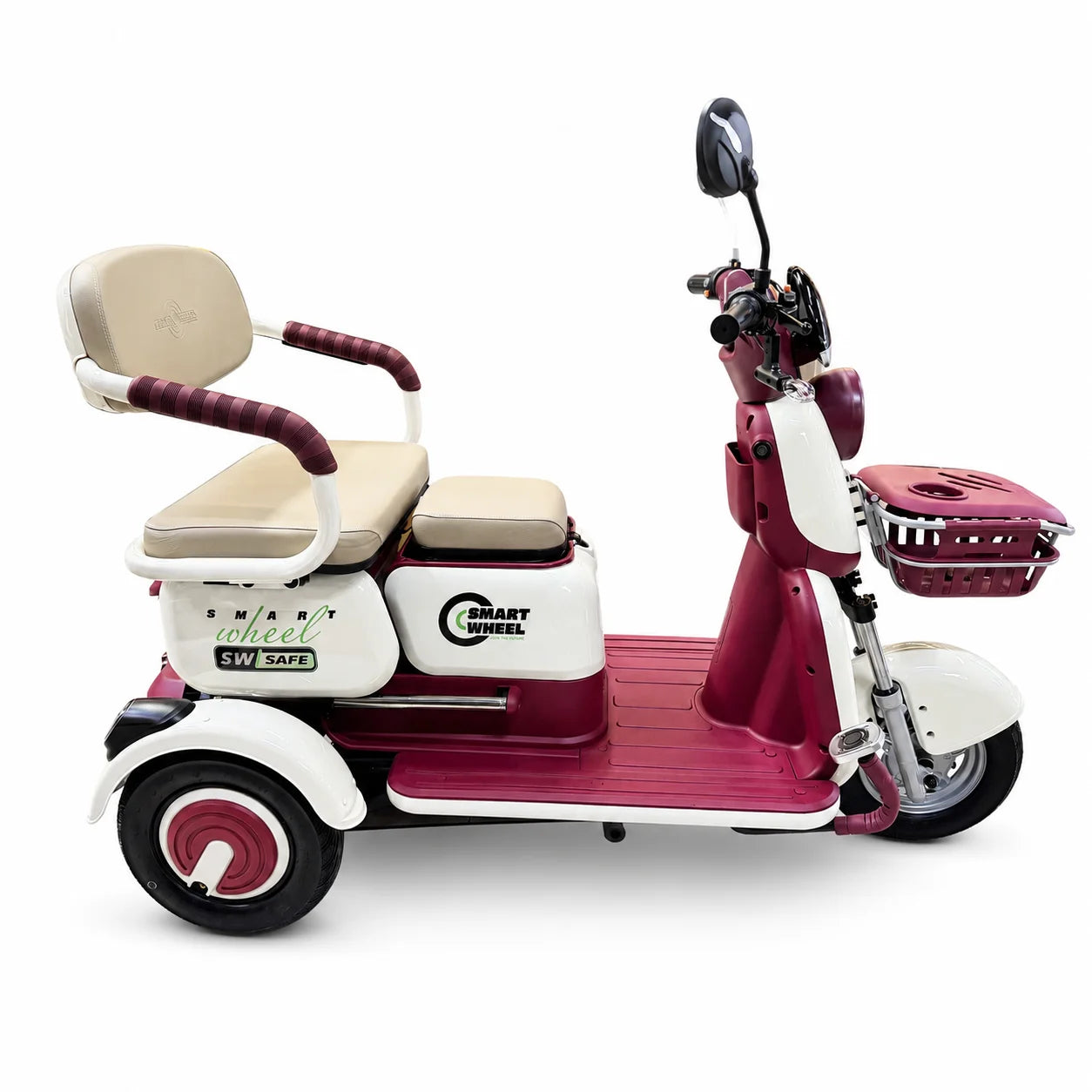 Moto Elétrica SMART WHEEL Triciclo Elétrico Safe - Image 5