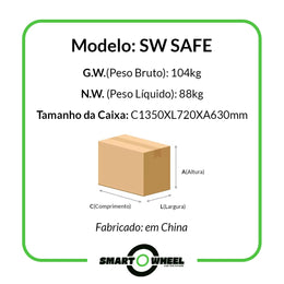 Moto Elétrica SMART WHEEL Triciclo Elétrico Safe - Image 7