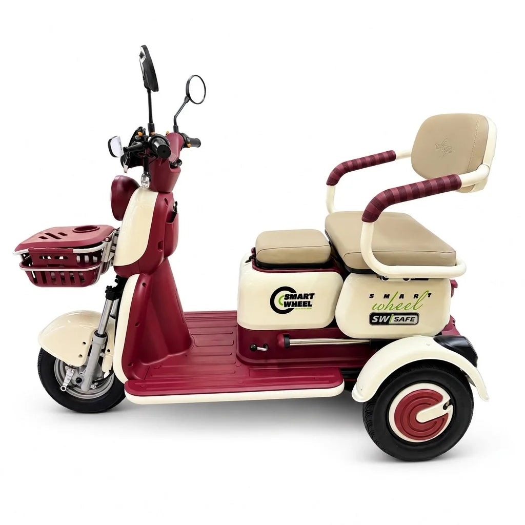 Moto Elétrica SMART WHEEL Triciclo Elétrico Safe - Image 8
