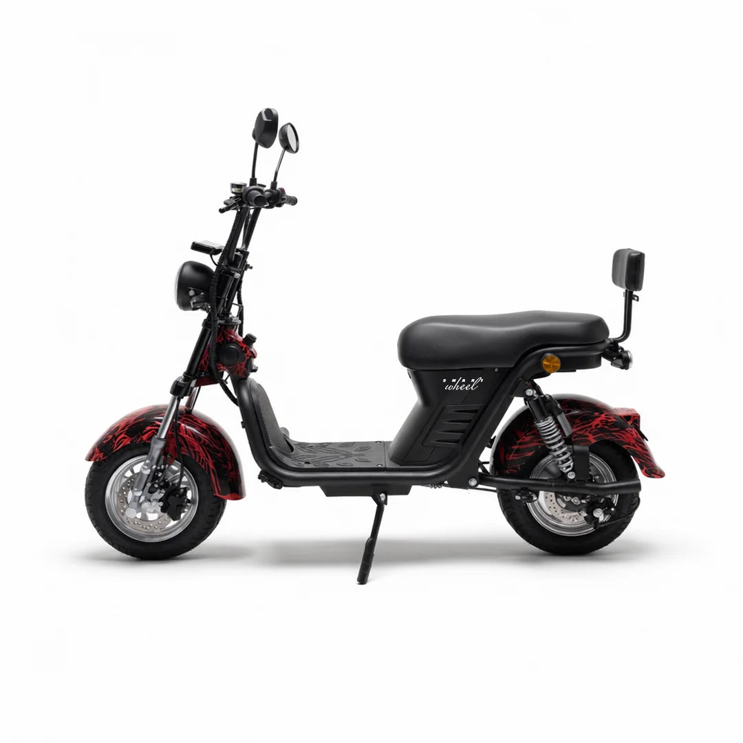 Moto Elétrica SMART WHEEL X12 Chamas: Scooter Elétrico - Image 2