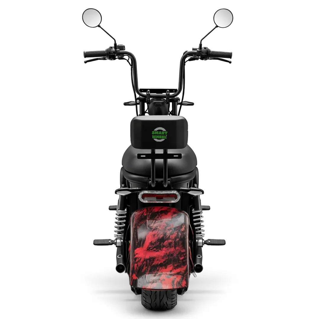 Moto Elétrica SMART WHEEL X12 Chamas: Scooter Elétrico - Image 4