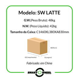 Moto Elétrica SMART WHEEL LATTE (CHUMBO) - Image 6