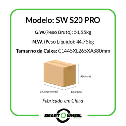 Moto Elétrica SMART WHEEL S20 Pro 18.2A Mobilidade Elétrica - Image 2