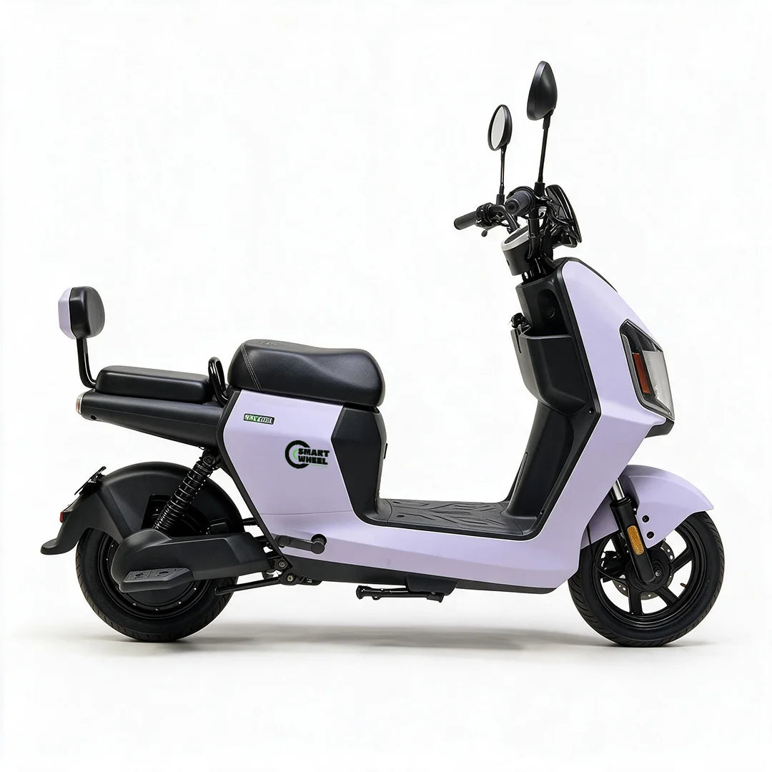 Moto Elétrica SMART WHEEL Latte Roxo - Image 2